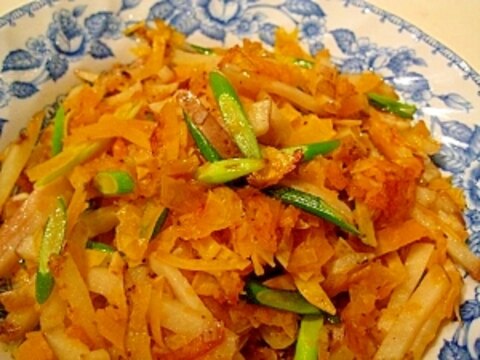 簡単!にんにくとかぼちゃのパワフル炒め!!!